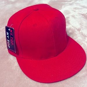 Men Adjustable Red Hat!